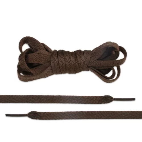 Brown Flate Shoe Laces