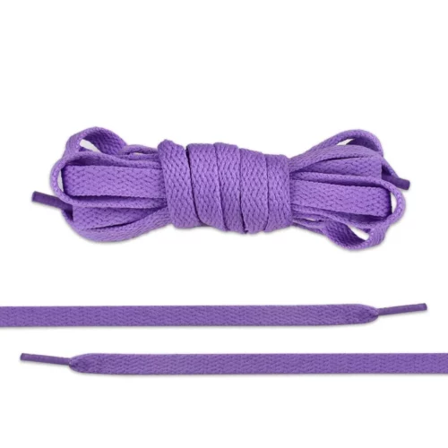 Light Purple Flate Shoe Laces