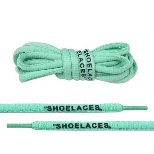 Mint Green Off-White Style “SHOELACES”