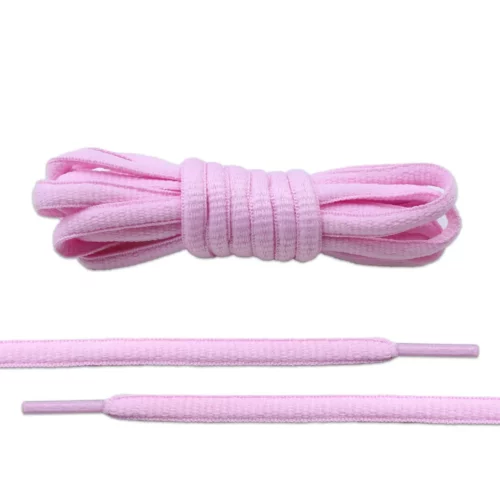 Pink Oval Shoe Laces