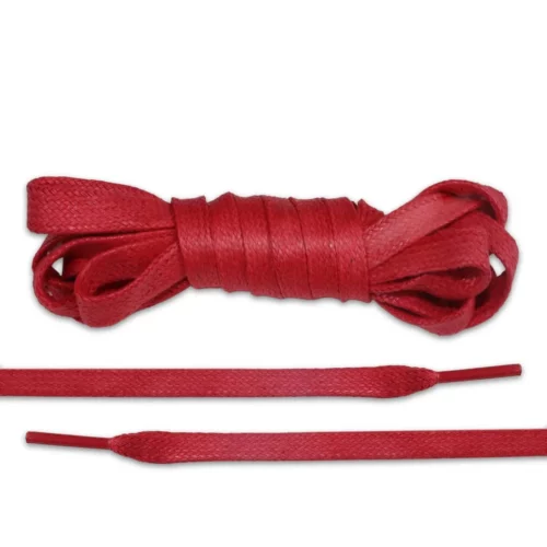 Red Waxed Shoe Laces