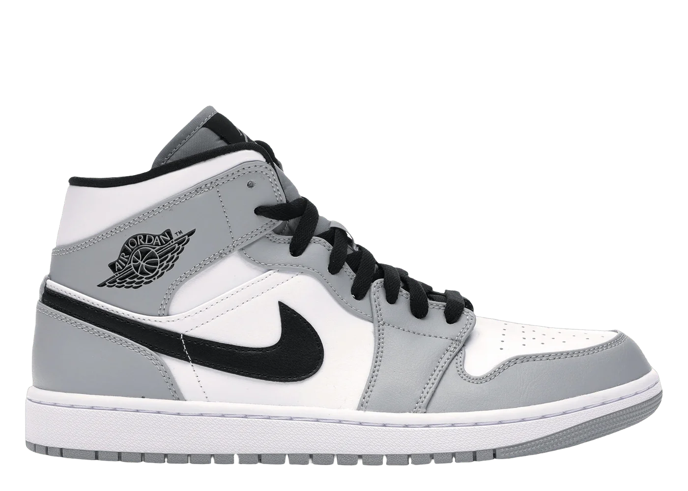 Air Jordan 1 Mid Light Smoke Grey