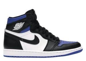 Air Jordan 1 Retro High Black Game Royal Toe