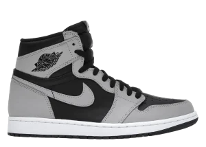 Air Jordan 1 Retro High Black White Light Smoke Grey