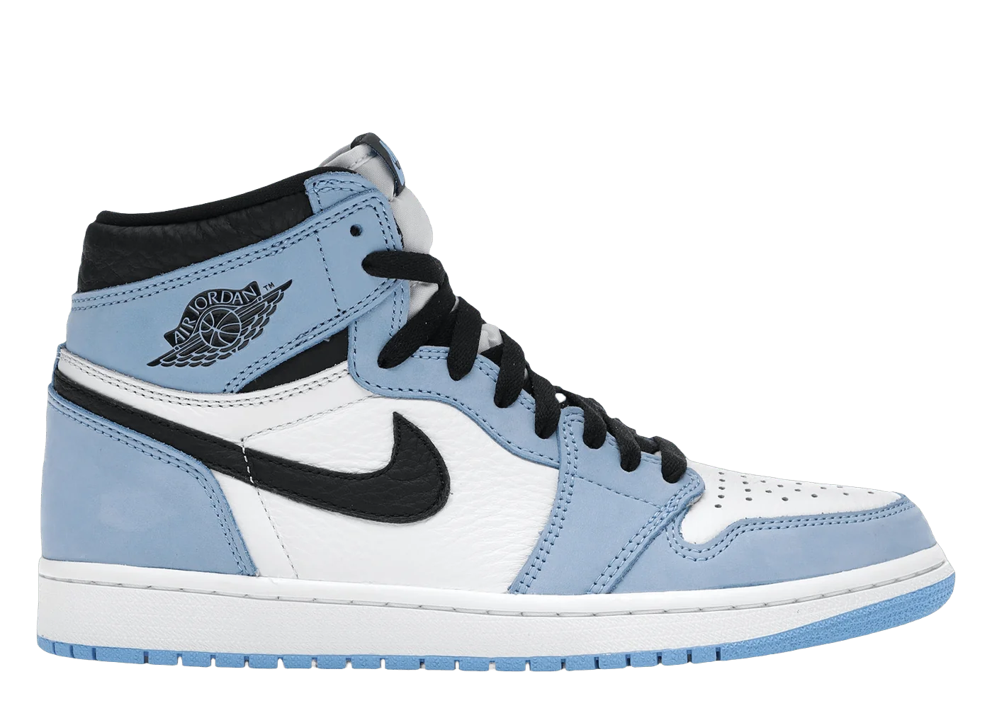 Air Jordan 1 Retro High White University Blue Black