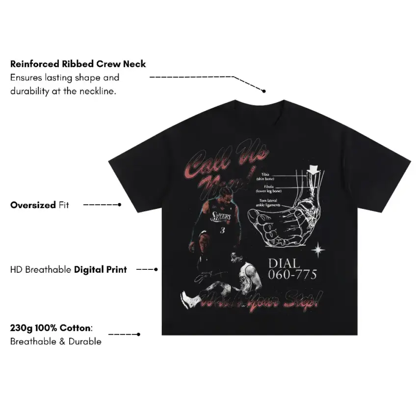 Certified Lover Boy Oversized Black Graphic Tee - Image 5