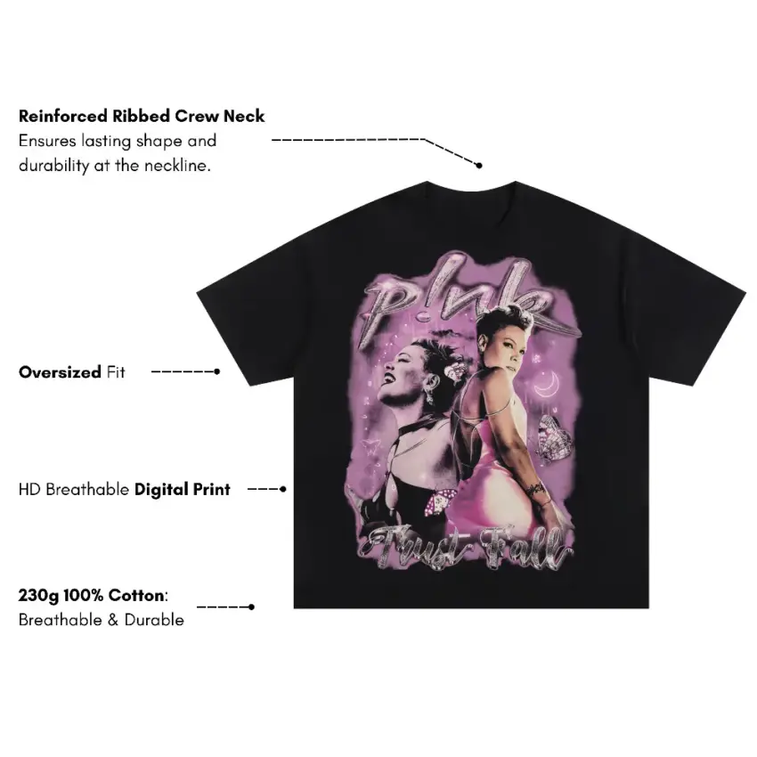 Playboi Carti Whole Lotta Red Oversized Black Graphic Tee - Image 5