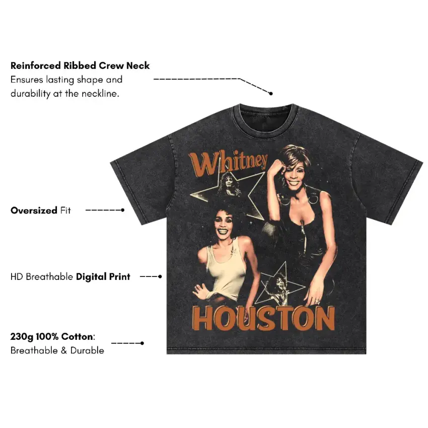 The Voice Oversized Acid Wash T-shirt - Image 5