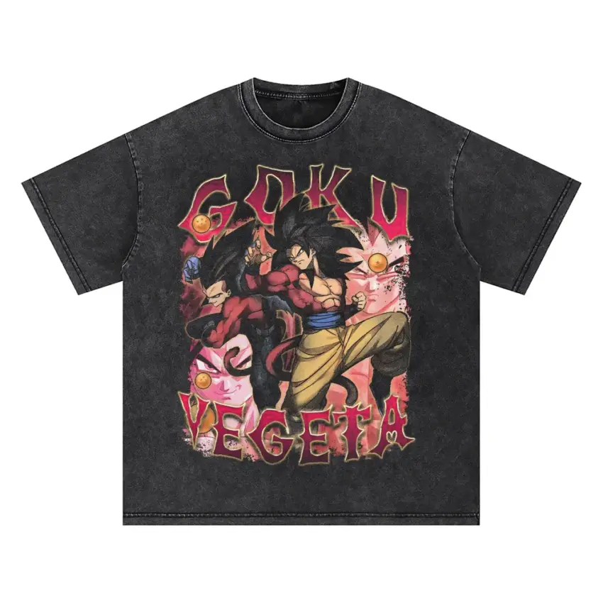 Rivalry Of Ages Oversized Acid Wash T-shirt