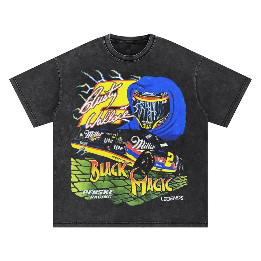 Legends Of The 21 Oversized Acid Wash T-shirt