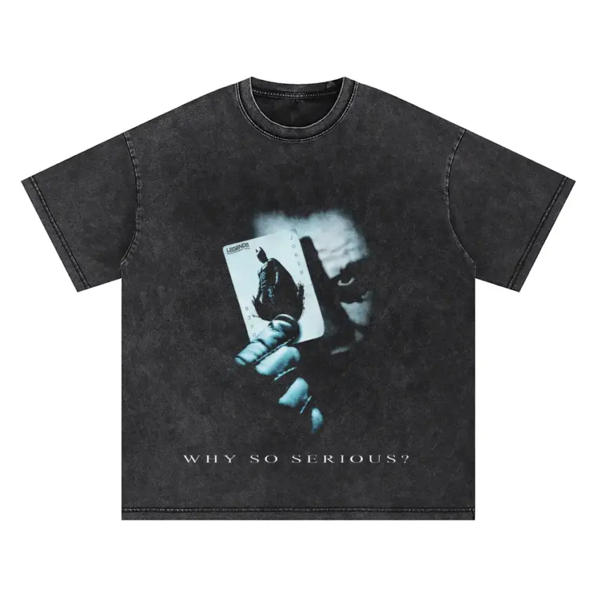 Let's Put A Smile On That Face Oversized Acid Wash T-shirt