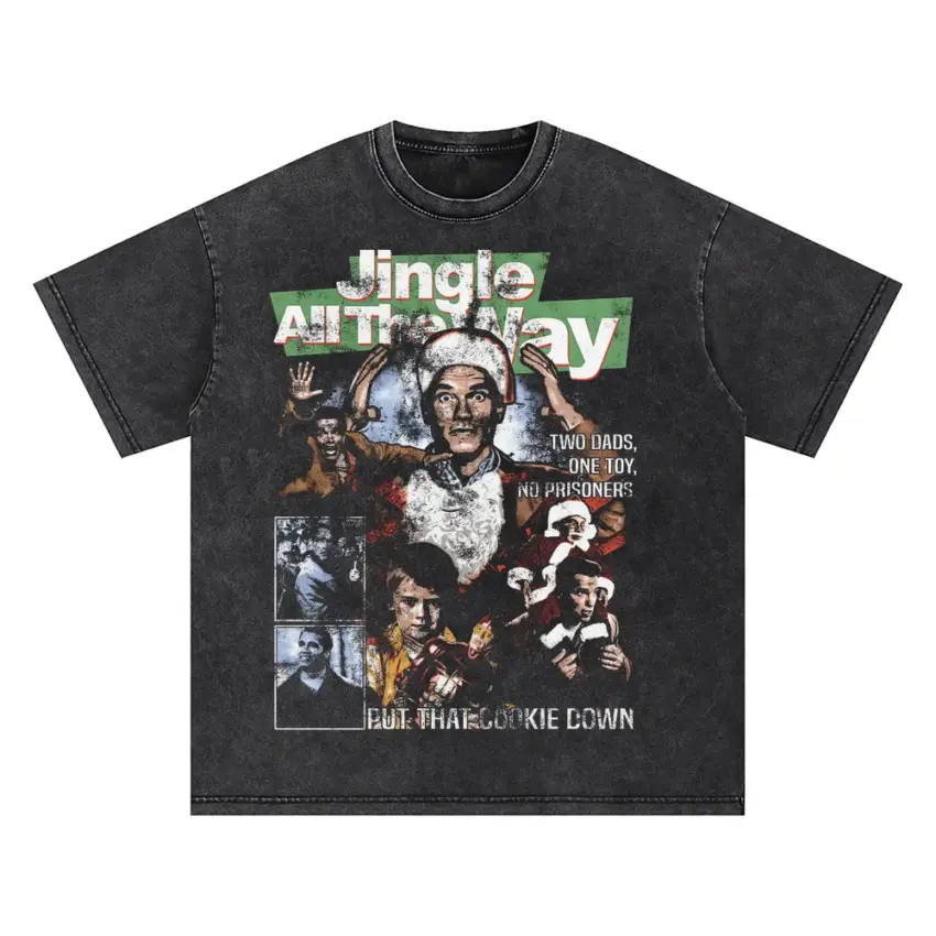 The Quest For Turboman Oversized Acid Wash T-shirt