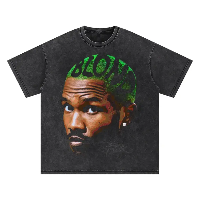 Blonde Era Oversized Acid Wash T-shirt