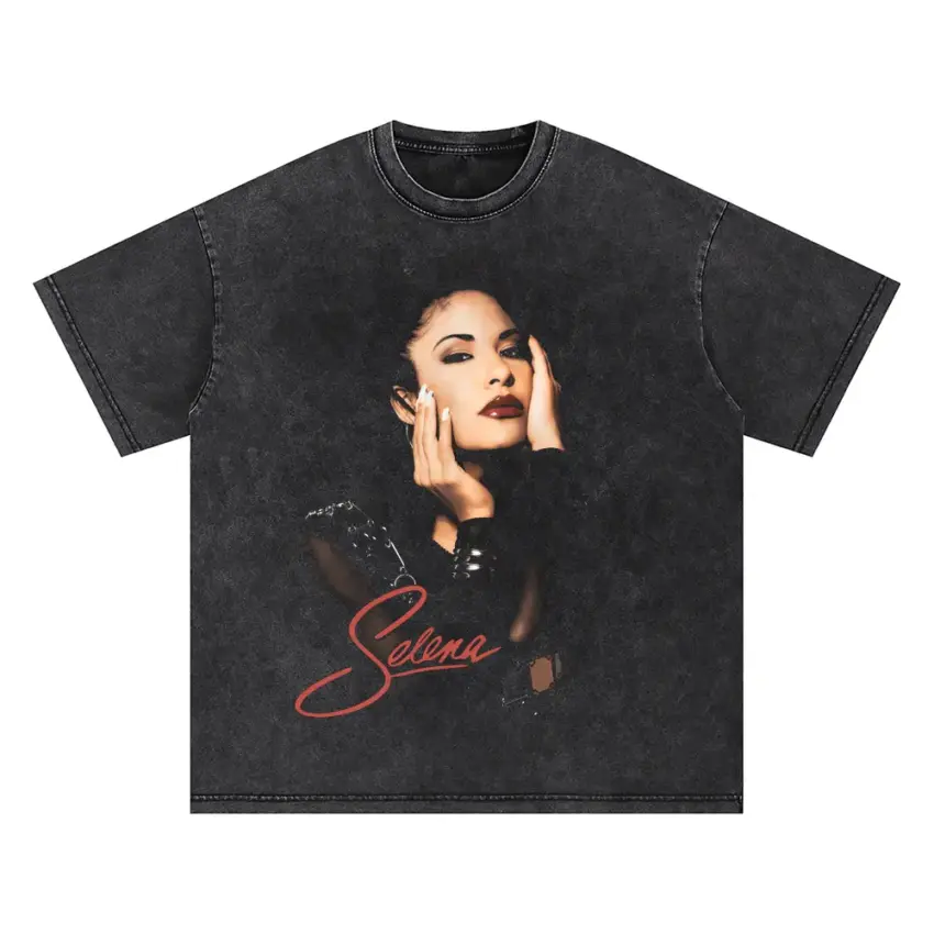 Como La Flor Oversized Acid Wash T-shirt