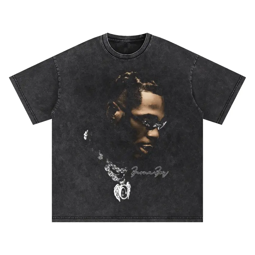 Father Of 4 Oversized Acid Wash T-shirt