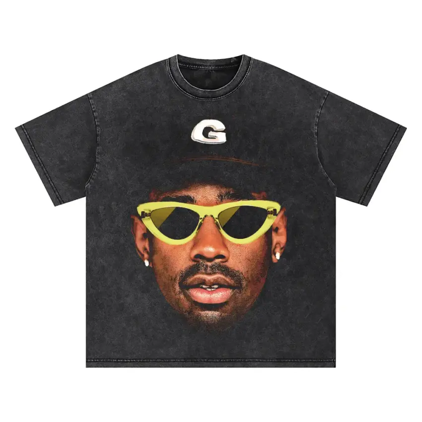 Golf Le Fleur Oversized Acid Wash T-shirt