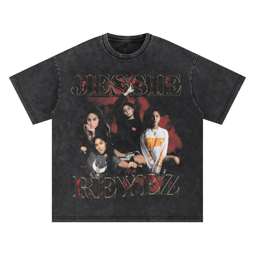 Jessie Reyez Being Human Oversized Acid Wash T-shirt