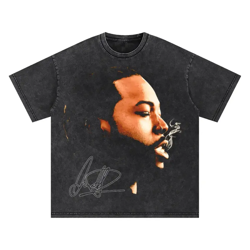 Meet The Woo Oversized Acid Wash T-shirt