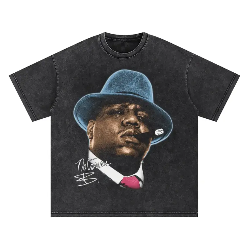 Twista Overnight Celebrity Oversized Acid Wash T-shirt