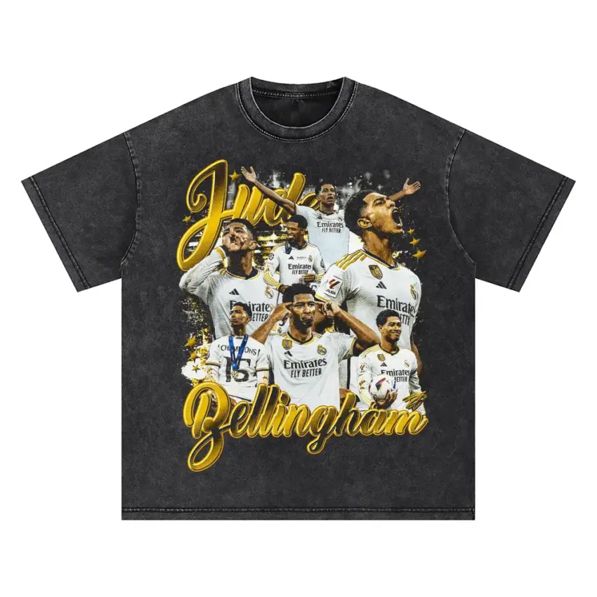 The English Galactico Oversized Acid Wash T-shirt
