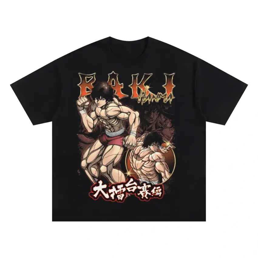 Underground Arena Champion Oversized Black Graphic Tee