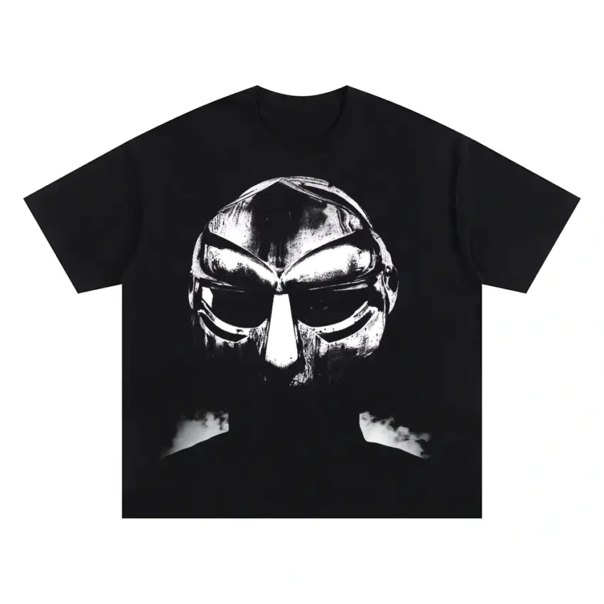 All Caps When You Spell The Man Name Oversized Black Graphic Tee