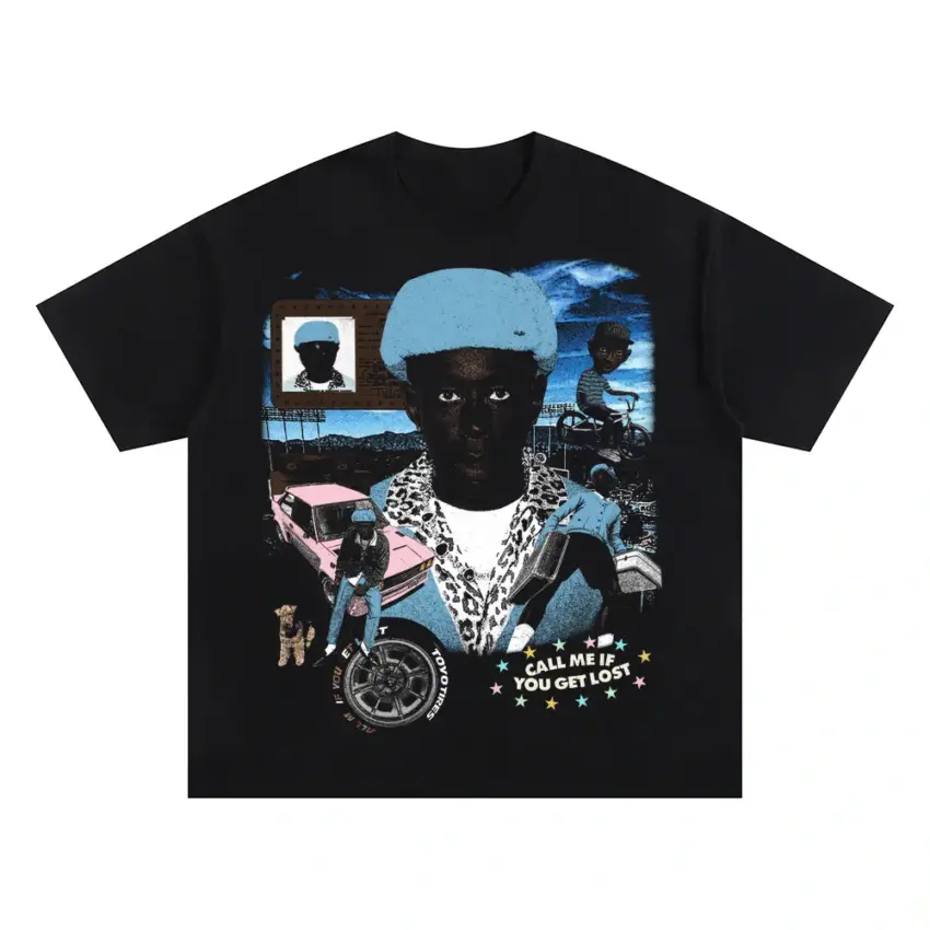Eternal Atake Oversized Black Graphic Tee