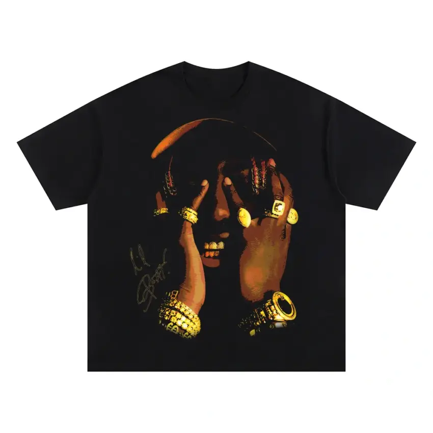 Fashion Killa Oversized Black Graphic Tee