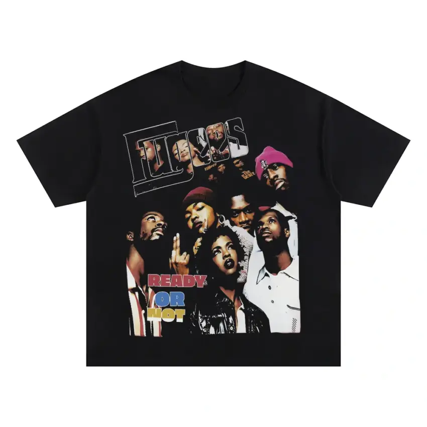 G Unit Beg For Mercy Oversized Black Graphic Tee