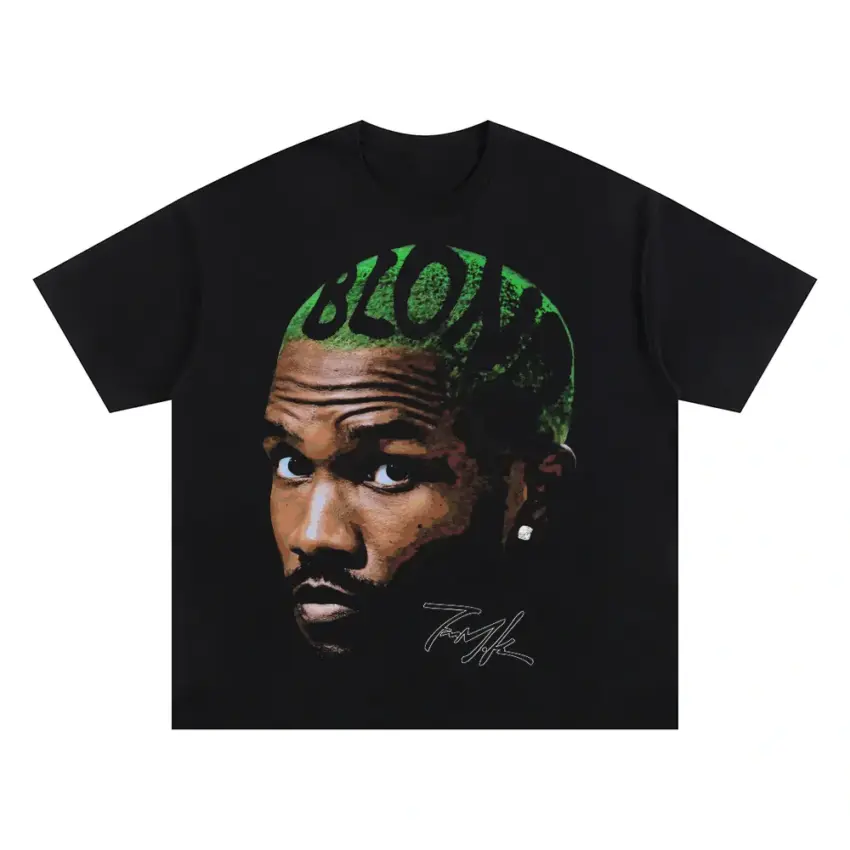 Lil Baby Glow Up Oversized Black Graphic Tee
