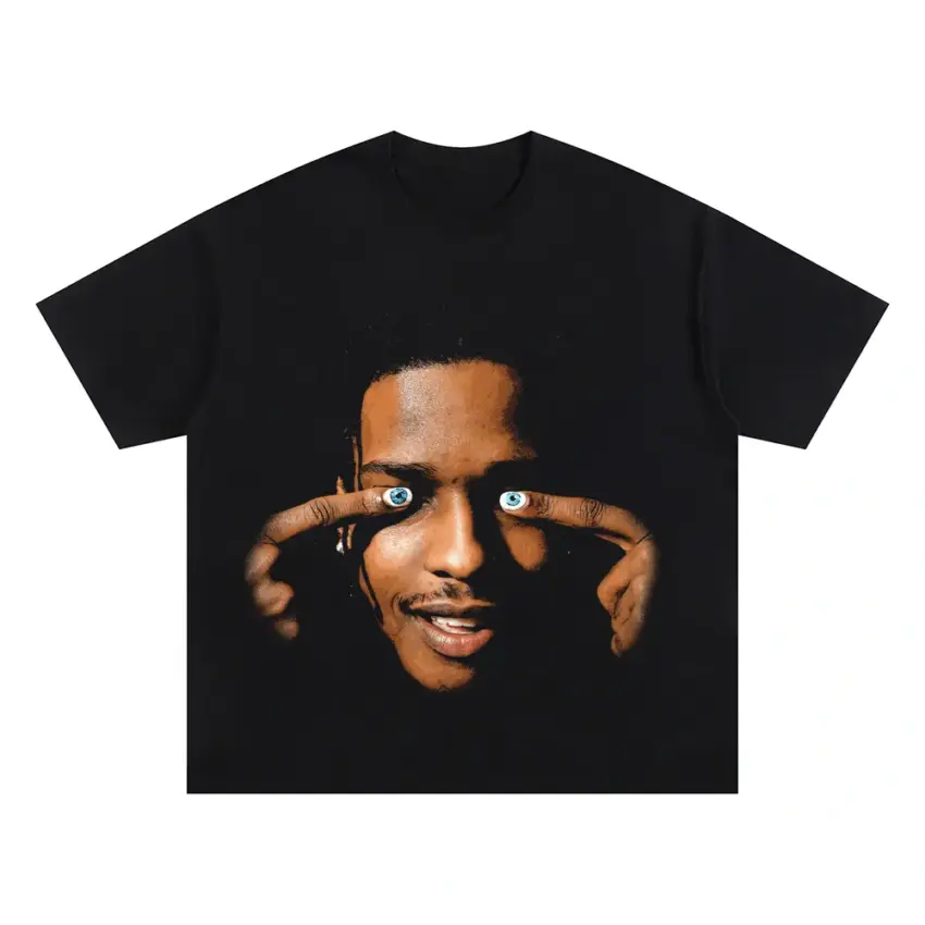 Lord Pretty Flacko Oversized Black Graphic Tee