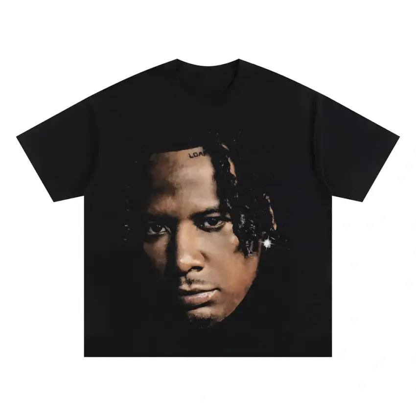 Moneybagg Yo A Gangstas Pain Oversized Black Graphic Tee
