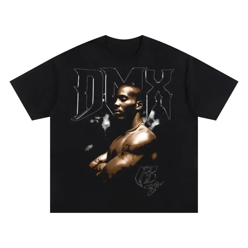 Ruff Ryders Anthem Oversized Black Graphic Tee