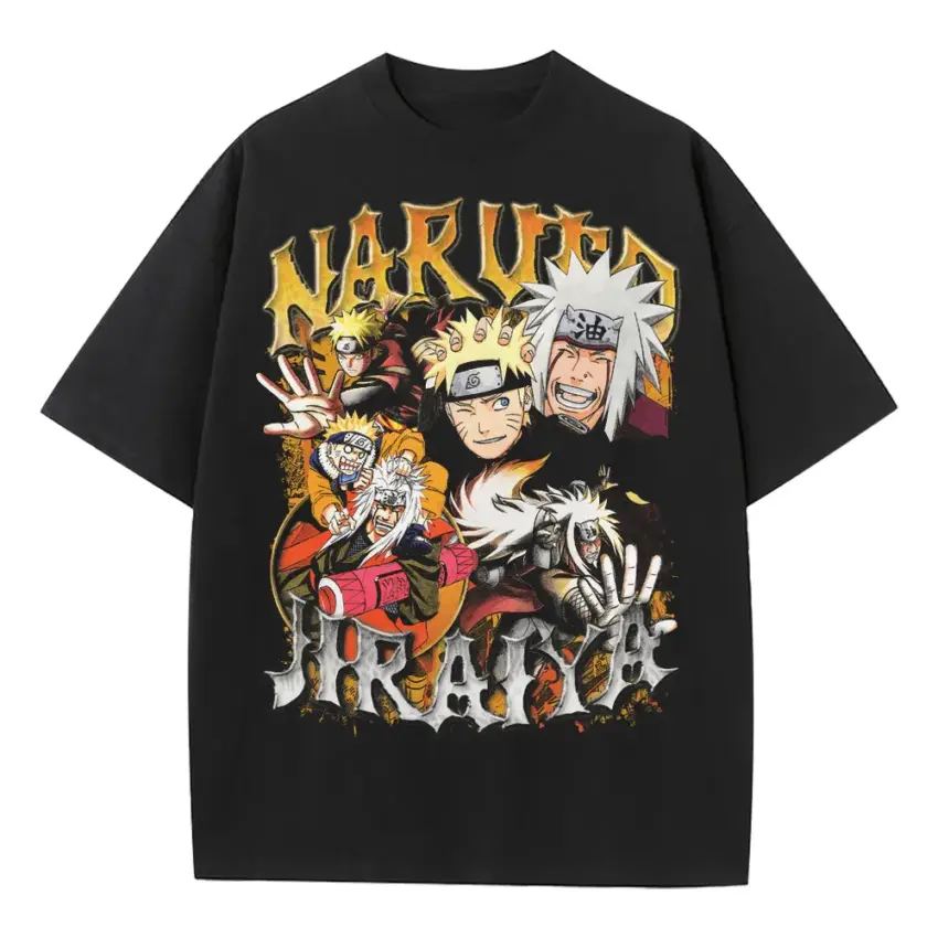 Will Of Fire Legacy Heavyweight Oversized Black Graphic Tee
