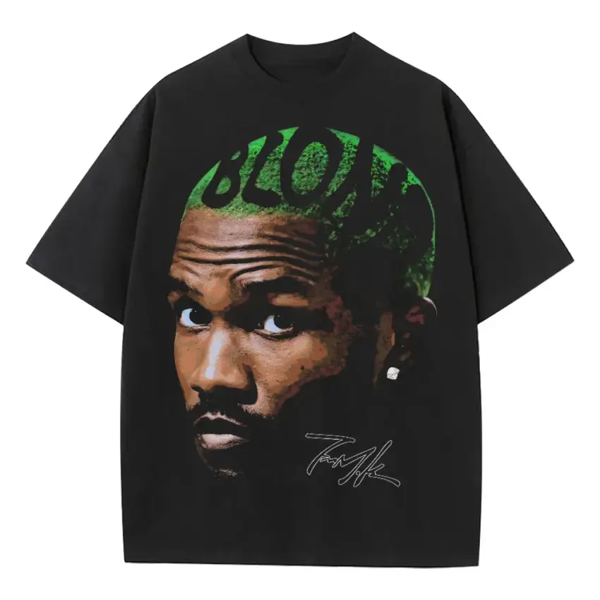 Lil Baby Glow Up Heavyweight Oversized Black Graphic Tee