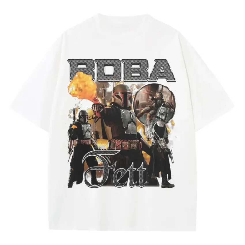 The Future Of Law Enforcement Heavyweight Oversized White Graphic Tee