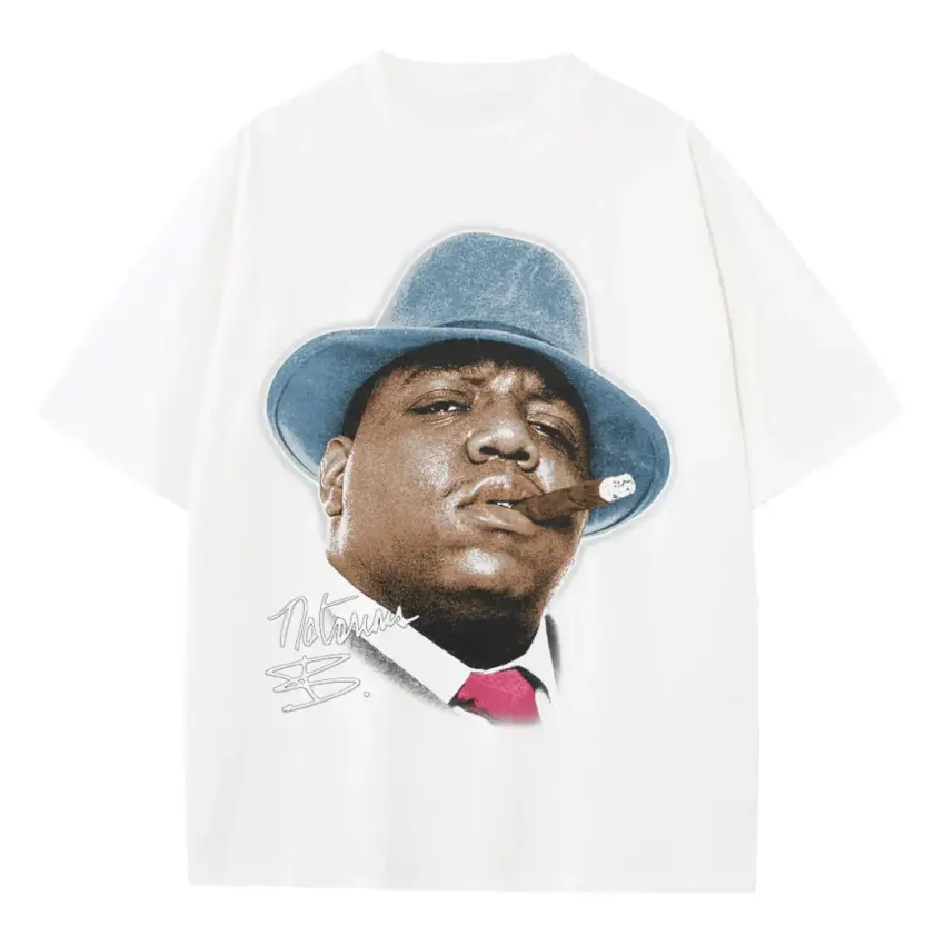 Adrenaline Rush Heavyweight Oversized White Graphic Tee