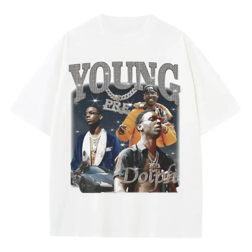 Paper Route Royalty Heavyweight Oversized White Graphic Tee