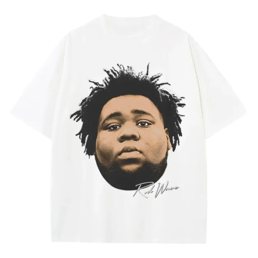 Soul In Signature Heavyweight Oversized White Graphic Tee