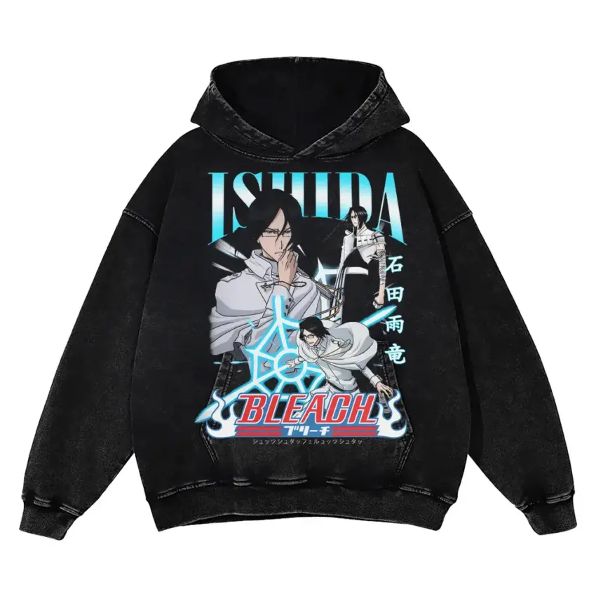 The Last Quincy Aicd Wash Oversized Hoodie