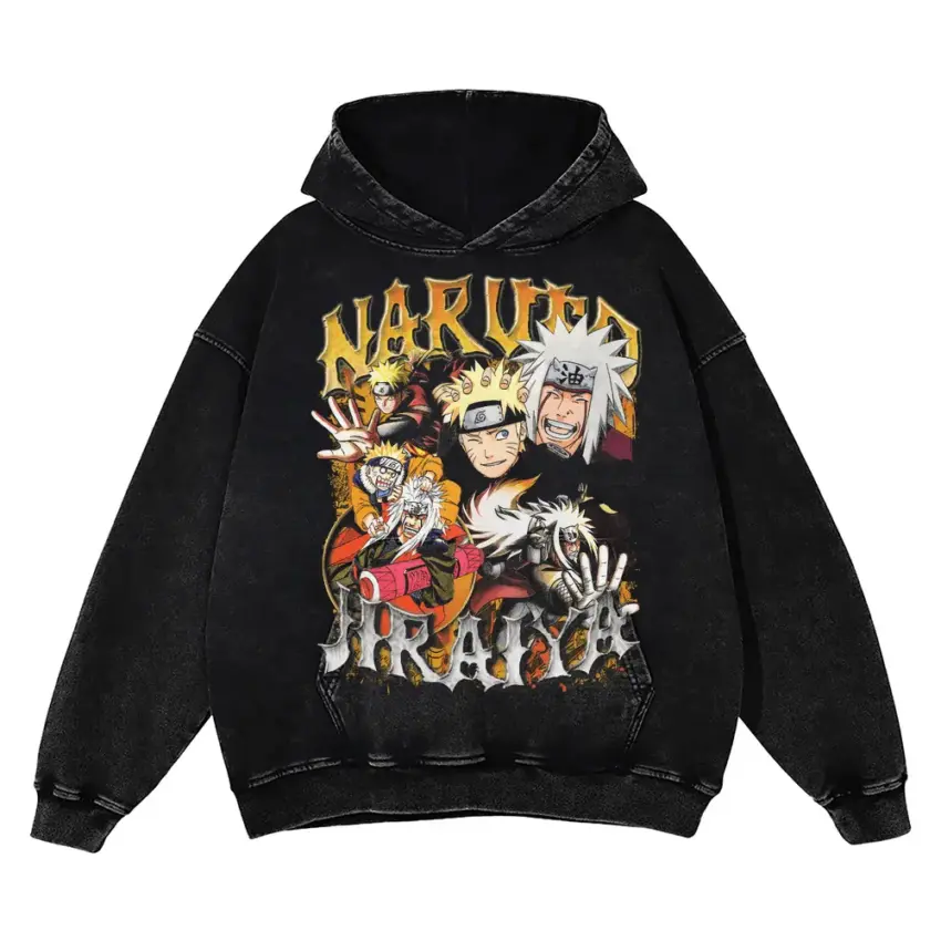 Will Of Fire Legacy Aicd Wash Oversized Hoodie