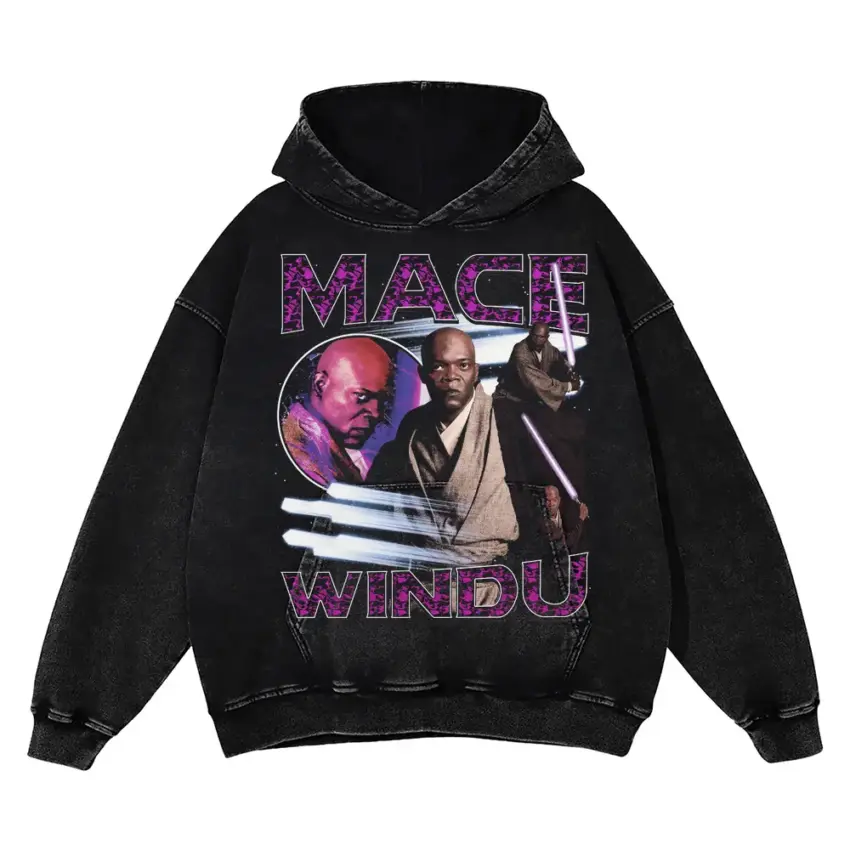 This Party's Over Aicd Wash Oversized Hoodie