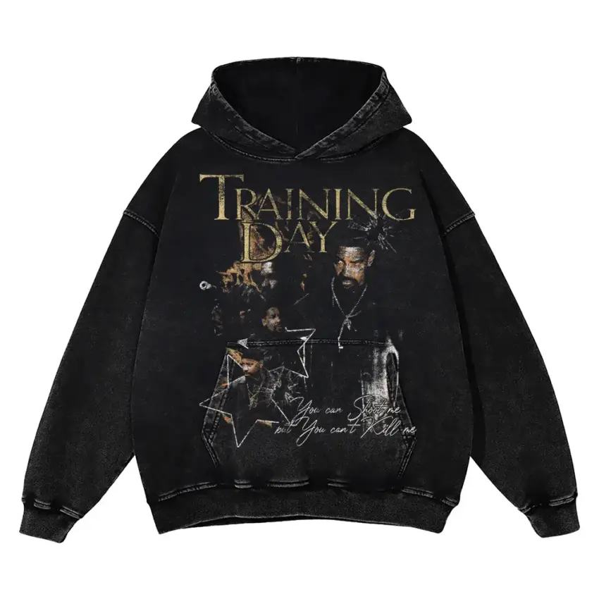 To Protect The Sheep Aicd Wash Oversized Hoodie