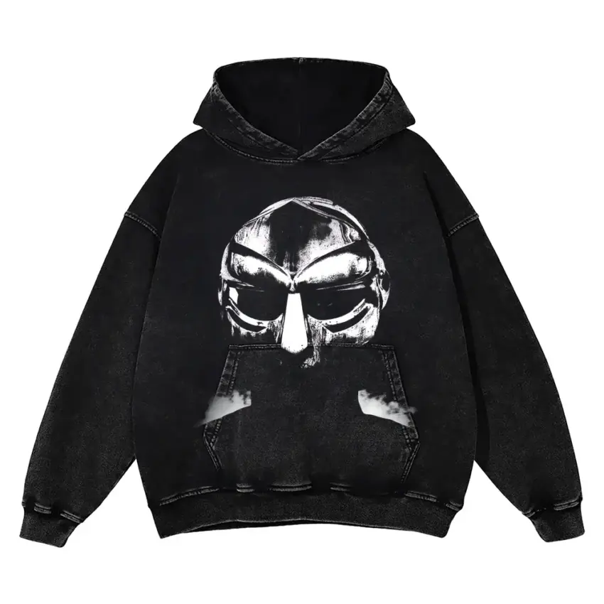 All Caps When You Spell The Man Name Aicd Wash Oversized Hoodie