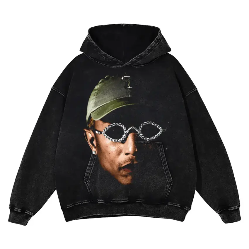 Billionaire Boys Club Aicd Wash Oversized Hoodie
