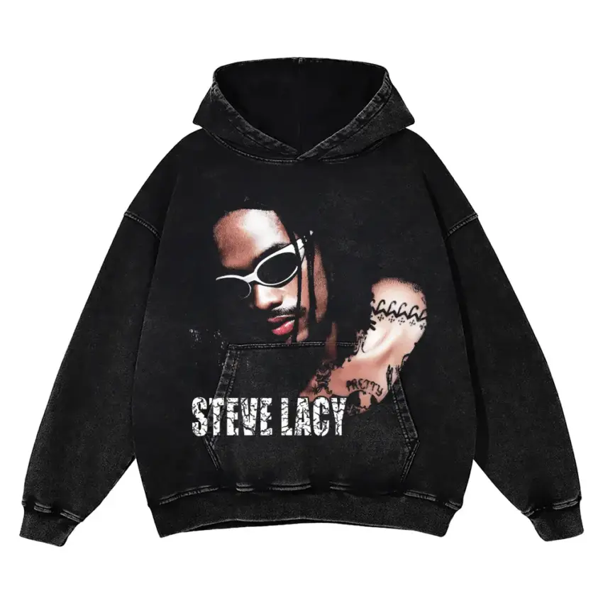 Gemini Rights Aicd Wash Oversized Hoodie