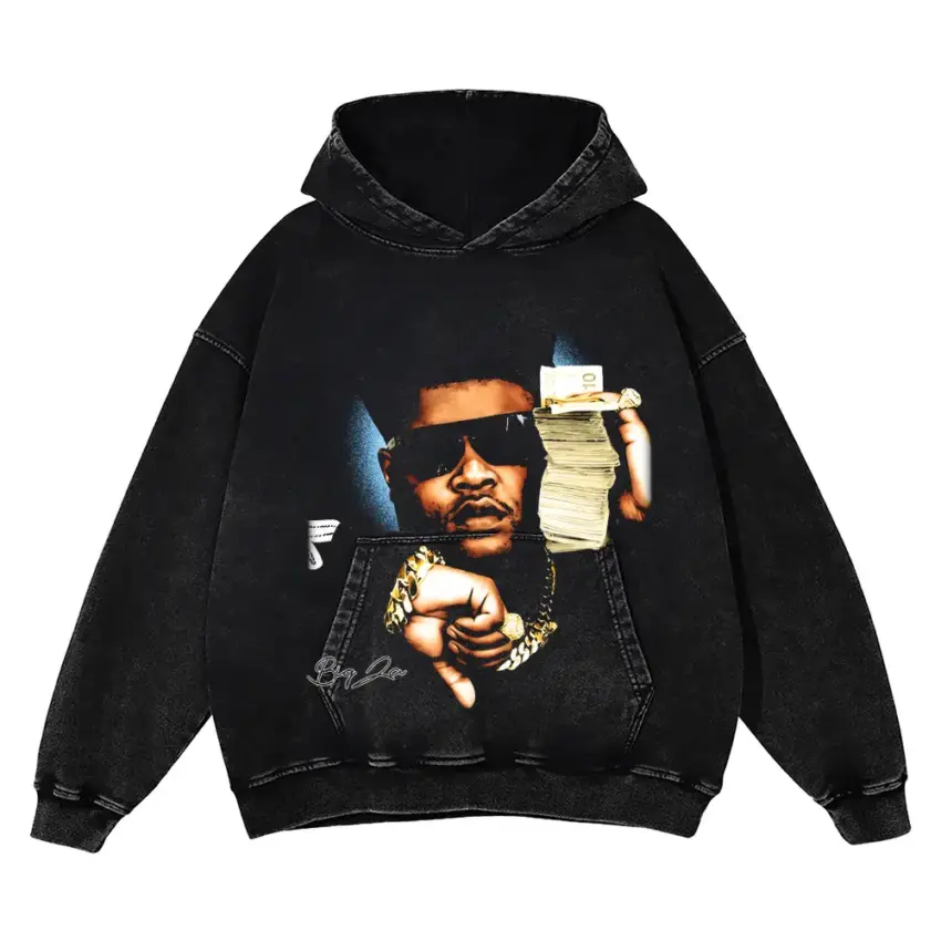 Reasonable Doubt Aicd Wash Oversized Hoodie