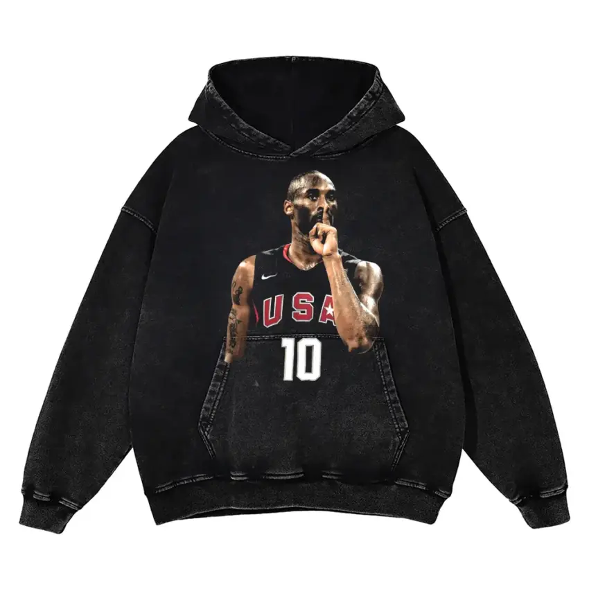 Redeem Team Kobe Aicd Wash Oversized Hoodie
