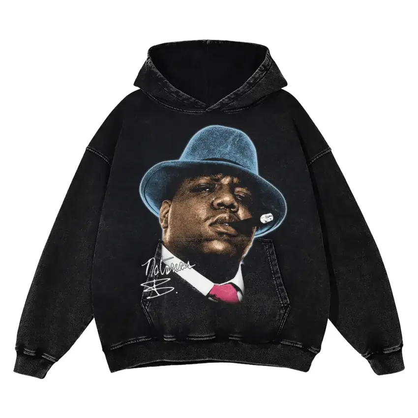 Twista Overnight Celebrity Aicd Wash Oversized Hoodie