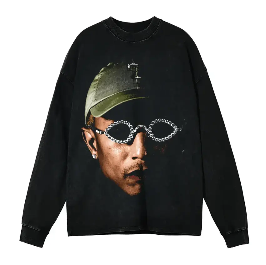 Billionaire Boys Club Aicd Wash Oversized Long Sleeve Shirt